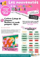 Retrouvez les jeux de la ludothèque Bisibul mis à disposition en septembre et octobre !